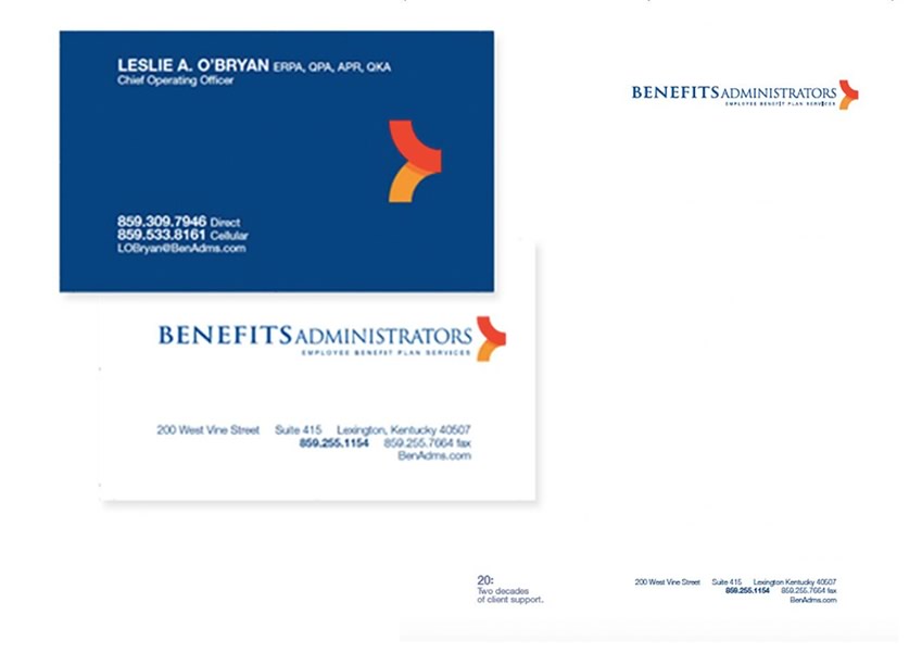 Benefits Administrators Printed Materials