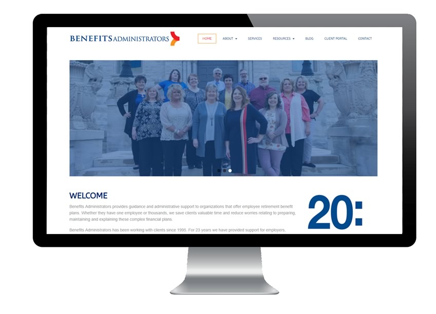 Benefits Administrators Web Site