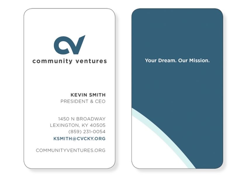 Community Ventures Business Cards