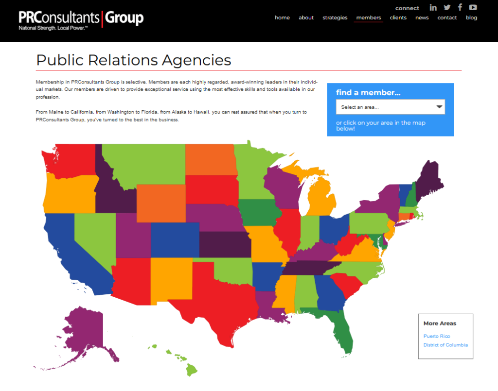 Kentucky PR/Mktg Firm Selected as Exclusive KY Member of National PR Consultants Group